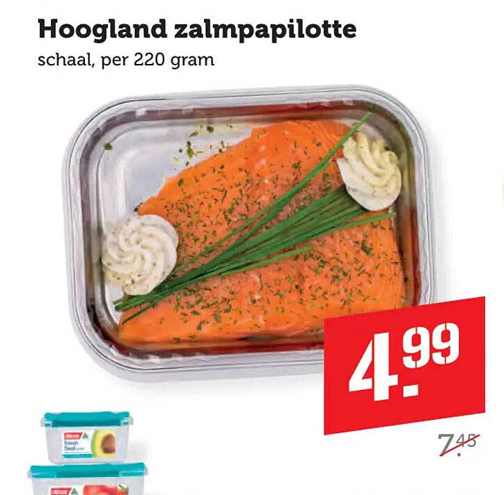 Hoogland zalmpapilotte