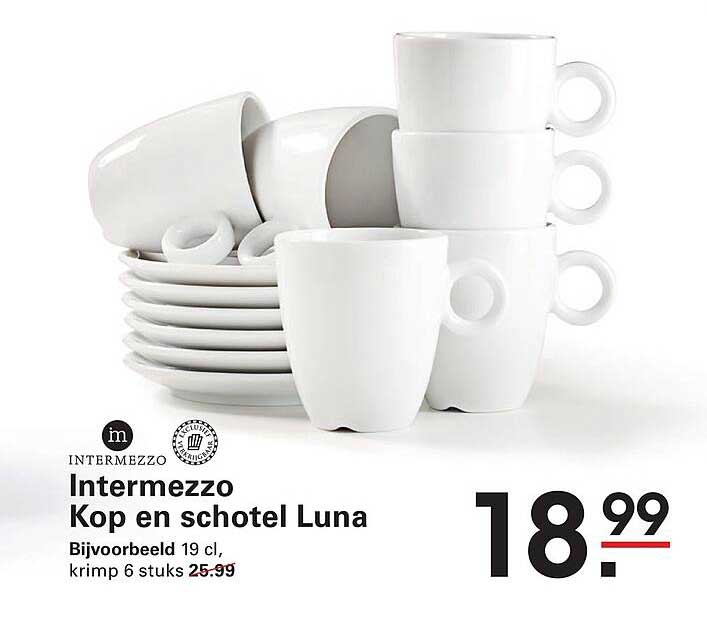 Intermezzo Kop en schotel Luna