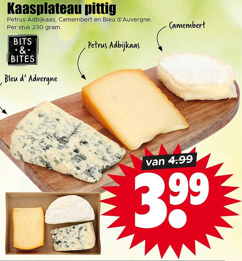 Kaasplateau pittig