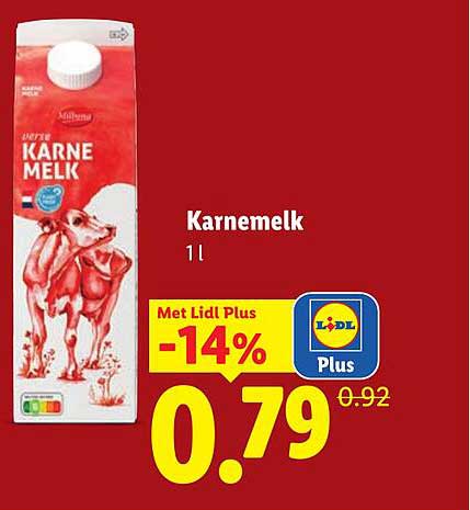 Karnemelk 1l