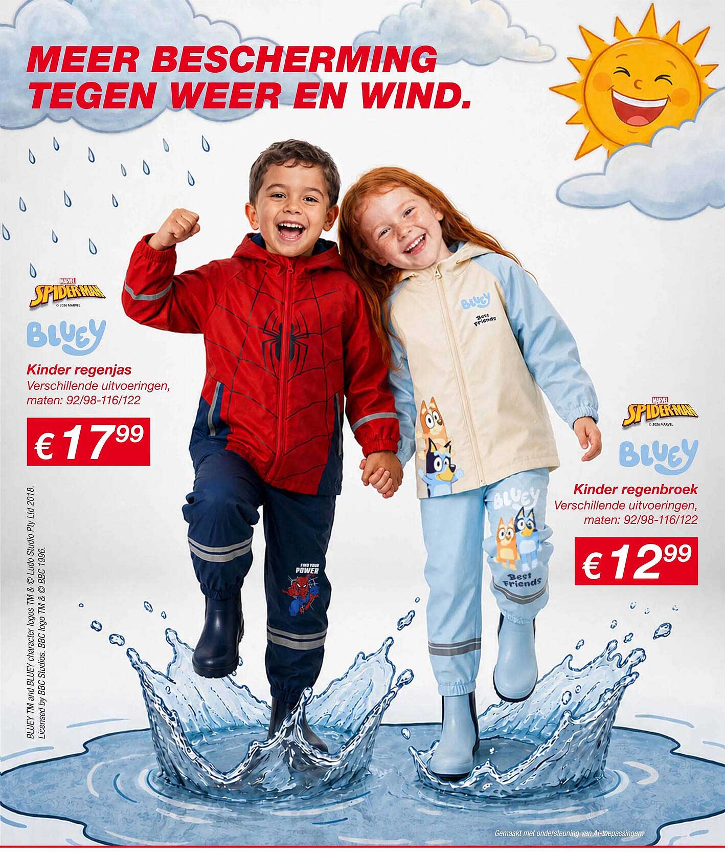 Kinder regenjas
