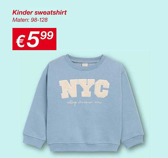 Kinder sweatshirt