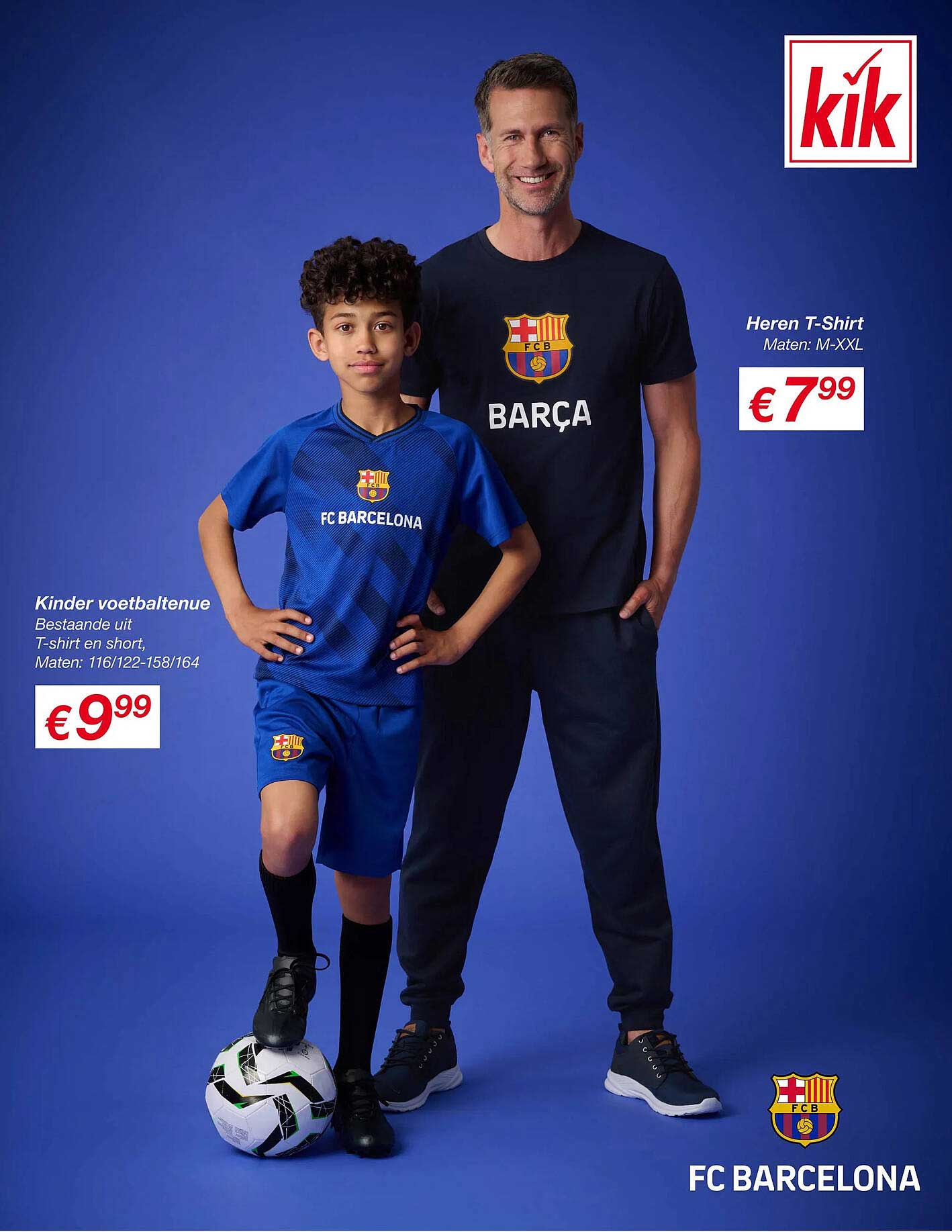Kinder voetbaltenue