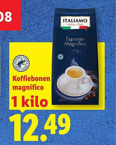 Koffiebonen magnifico 1 kilo