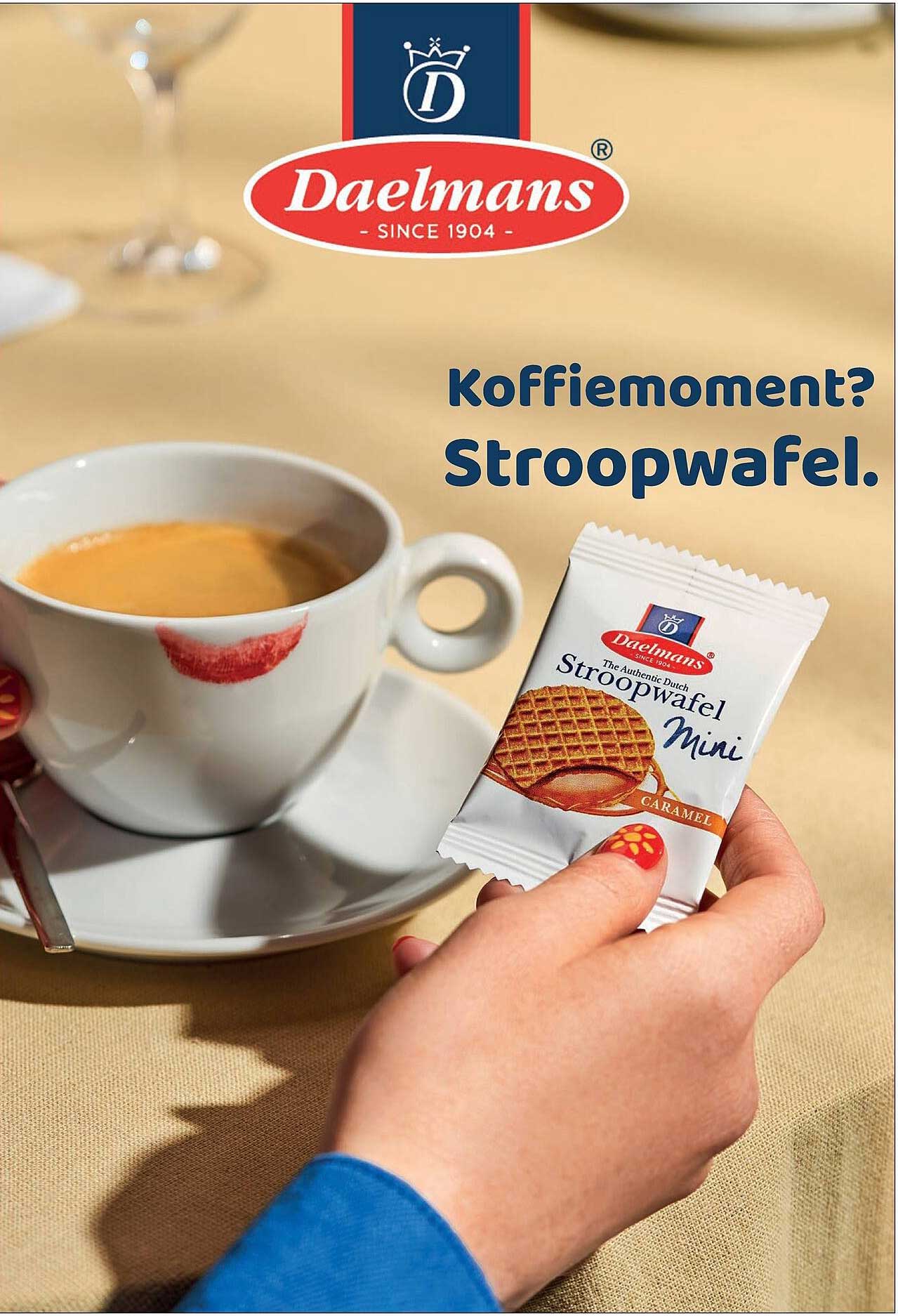 Koffiemoment? Stroopwafel.