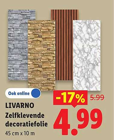 LIVARNO Zelfklevende decoratiefolie
