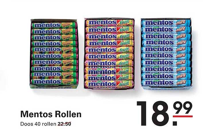 Mentos Rollen
