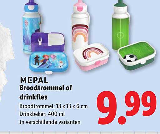 MEPAL Broodtrommel of drinkfles