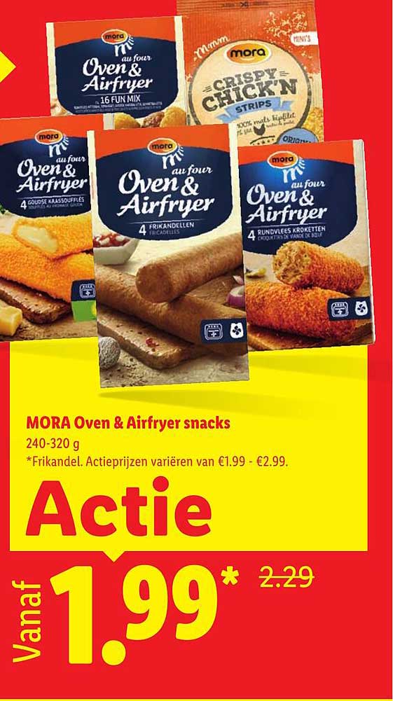 MORA Oven & Airfryer snacks