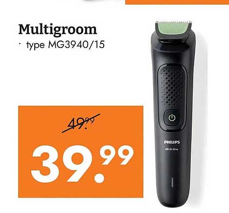 Multigroom - type MG3940/15