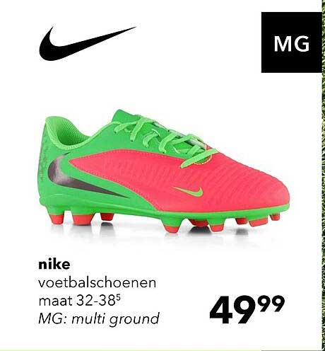 nike voetbalschoenen maat 32-38 MG: multi ground