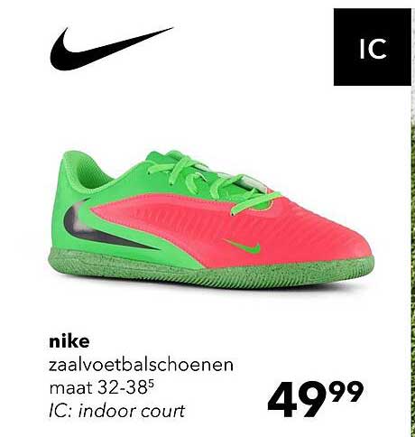 nike zaalvoetbalschoenen maat 32-38 IC: indoor court
