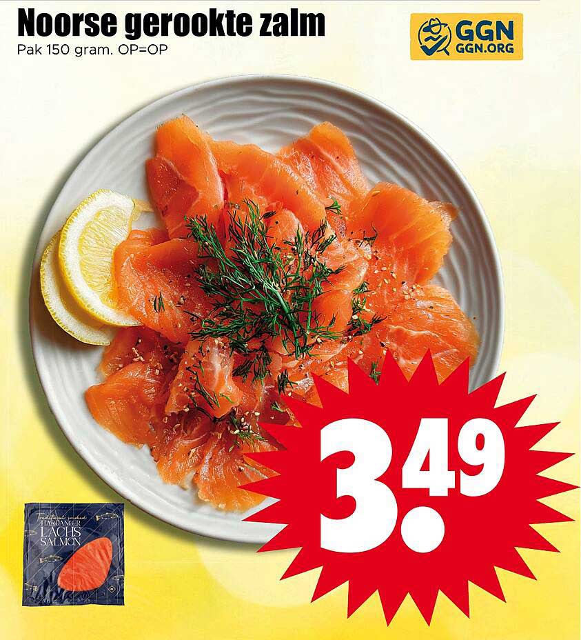 Noorse gerookte zalm