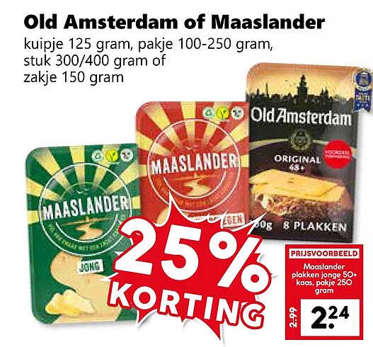 Old Amsterdam of Maaslander 25% KORTING