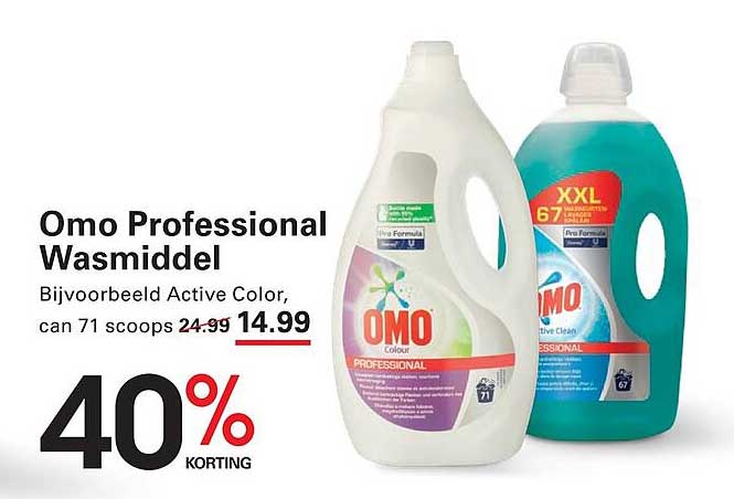 Omo Professional Wasmiddel