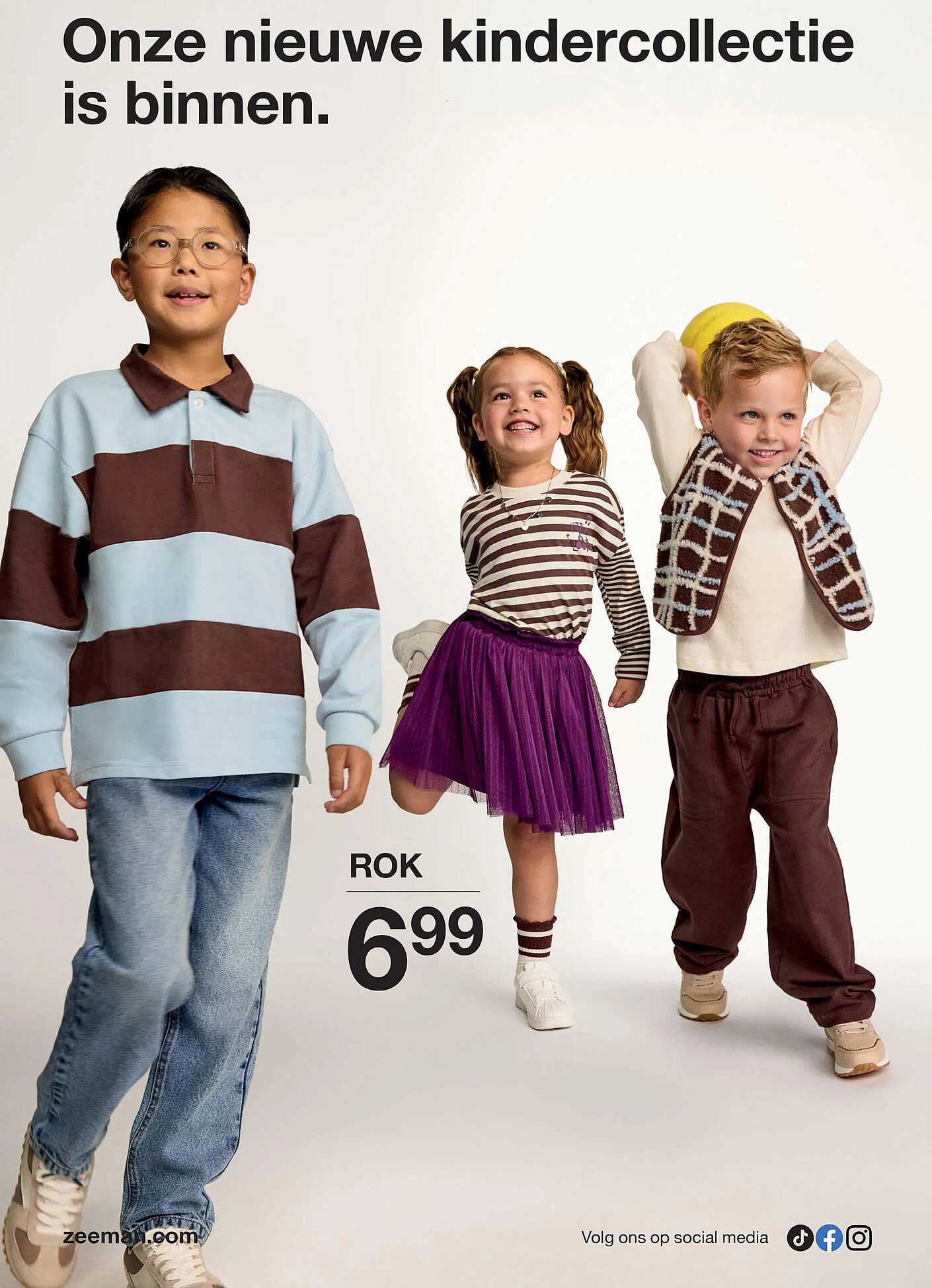 Onze nieuwe kindercollectie is binnen.
