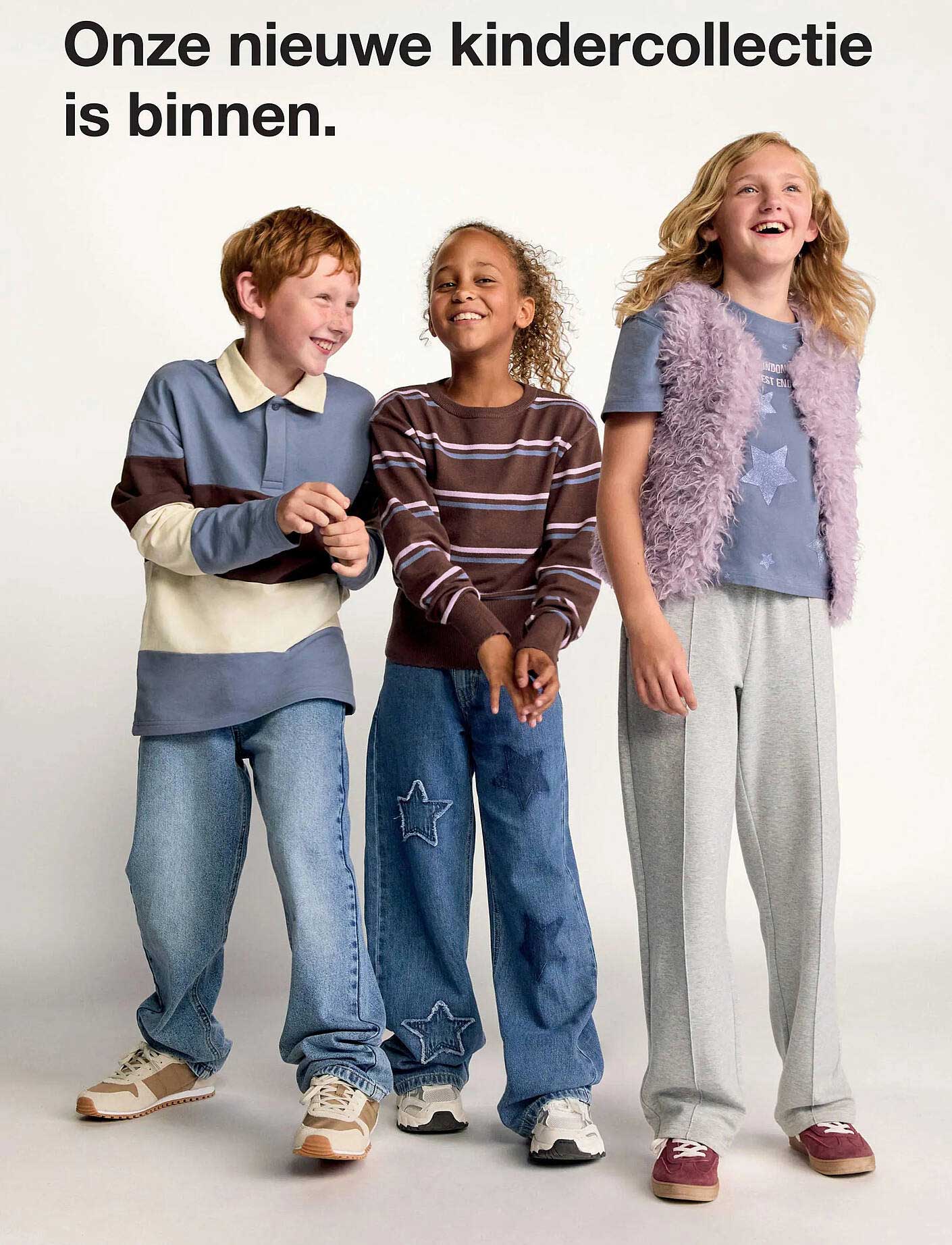 Onze nieuwe kindercollectie is binnen.