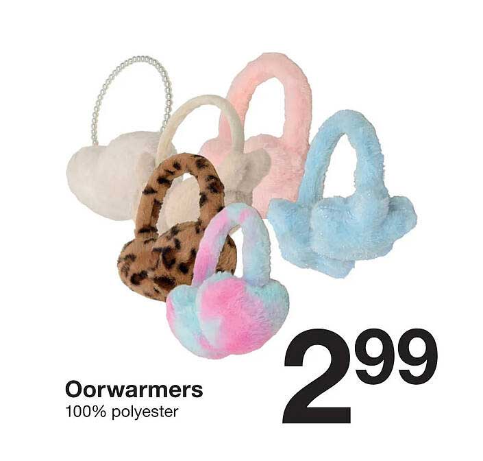 Oorwarmers 100% polyester