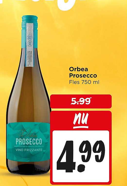 Orbea Prosecco Fles 750 ml
