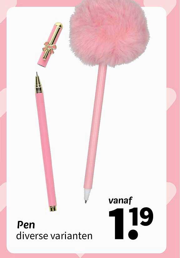 Pen diverse varianten