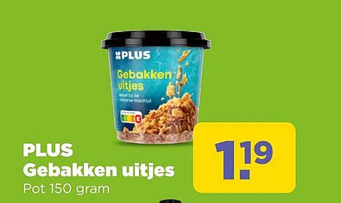 PLUS Gebakken uitjes Pot 150 gram
