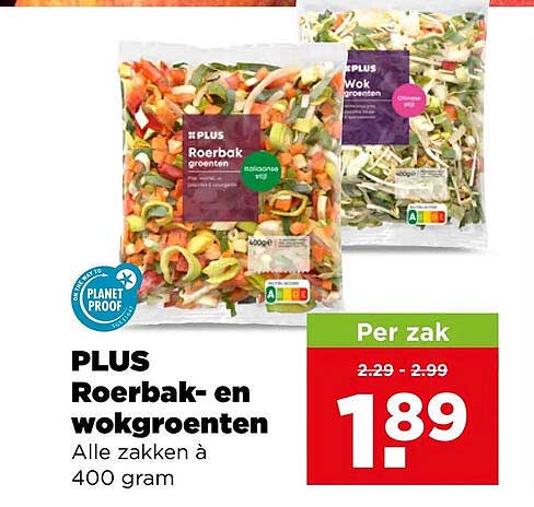 PLUS Roerbak- en wokgroenten