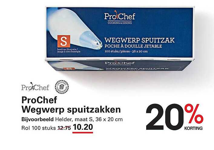 ProChef Wegwerp spuitzakken