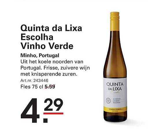 Quinta da Lixa Escolha Vinho Verde
