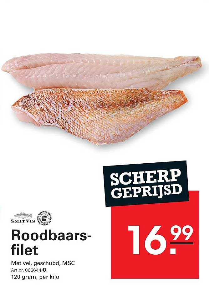 Roodbaars-filet