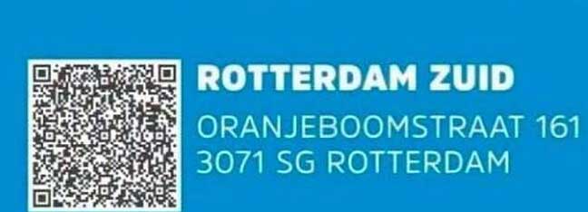 ROTTERDAM ZUID ORANJEBOOMSTRAAT 161 3071 SG ROTTERDAM