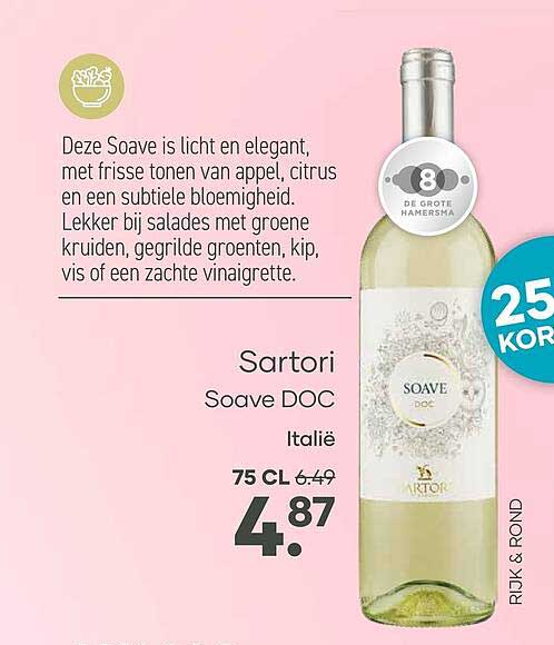 Sartori Soave DOC Italië