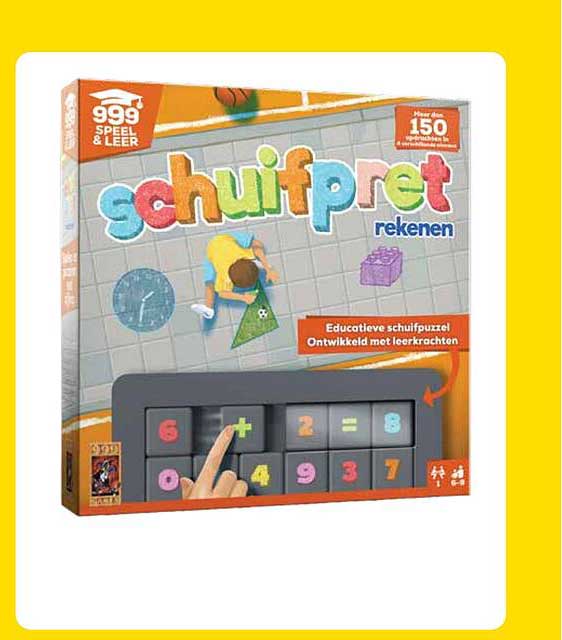 Schuifpret rekenen