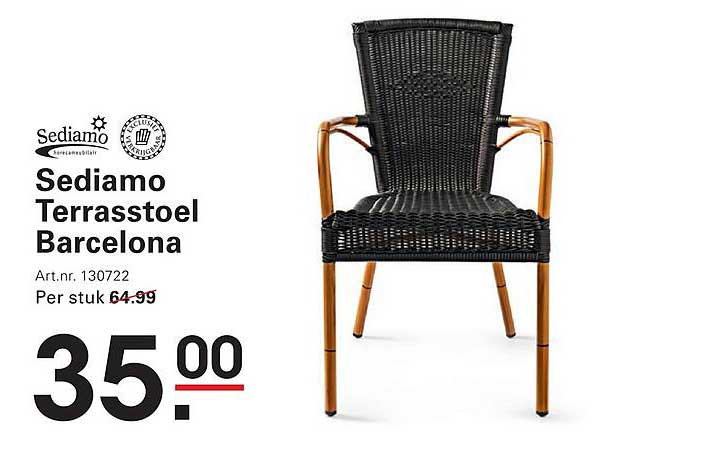 Sediamo Terrasstoel Barcelona
