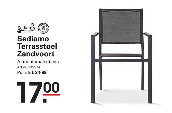 Sediamo Terrasstoel Zandvoort