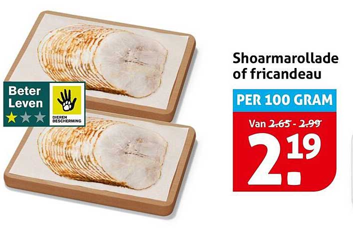 Shoarmarollade of fricandeau
