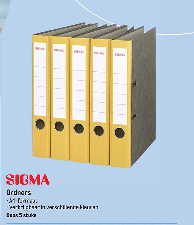 SIGMA Ordners