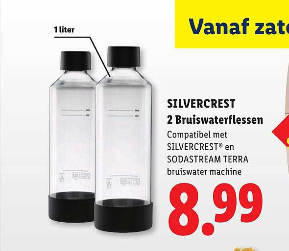 SILVERCREST 2 Bruiswaterflessen