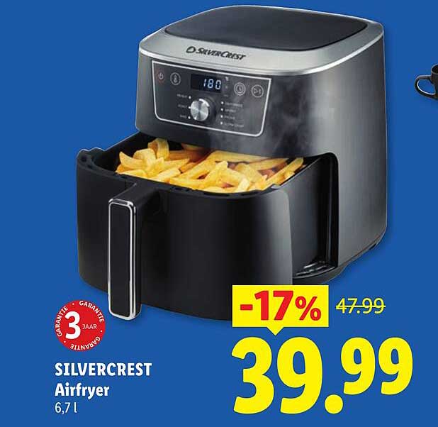 SILVERCREST Airfryer 6,7 l