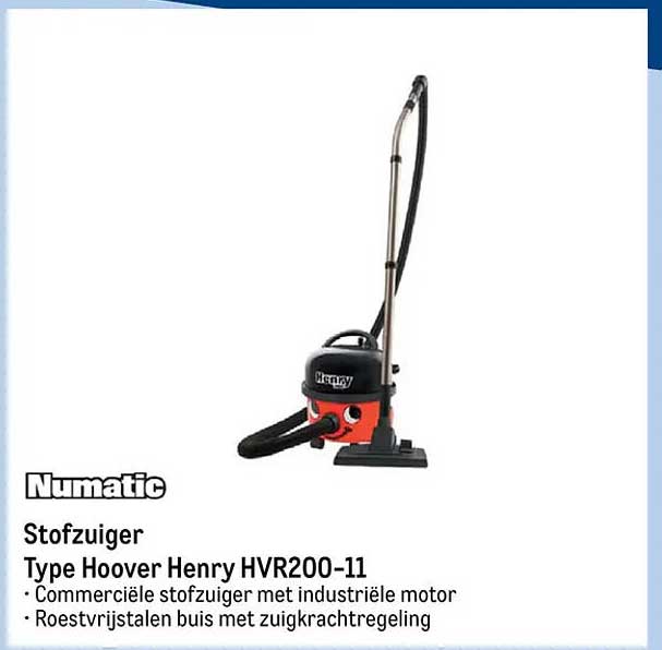 Stofzuiger Type Hoover Henry HVR200-11