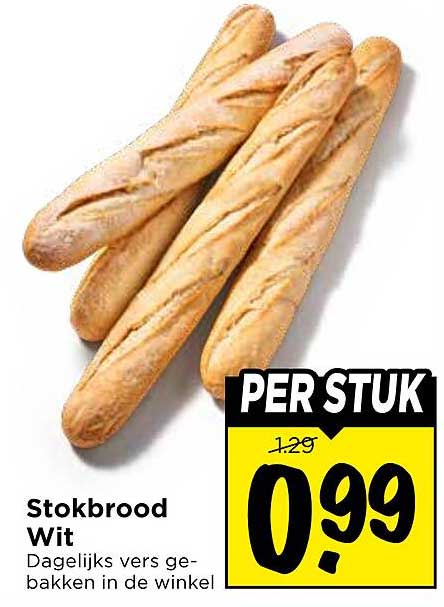 Stokbrood Wit