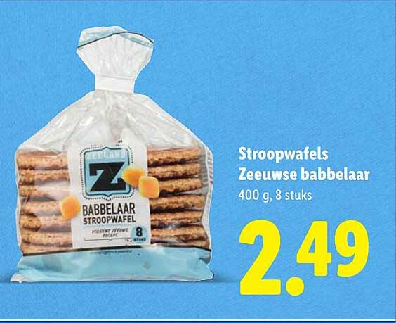 Stroopwafels Zeeuwse babbelaar
