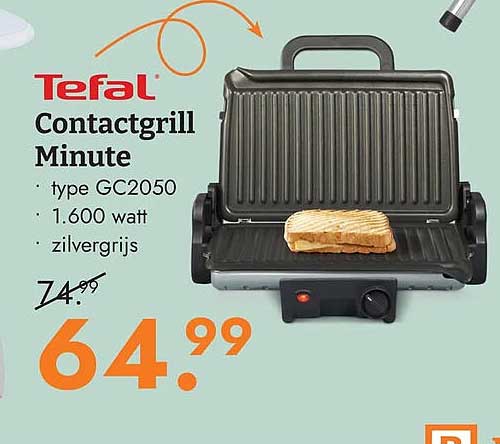 Tefal Contactgrill Minute