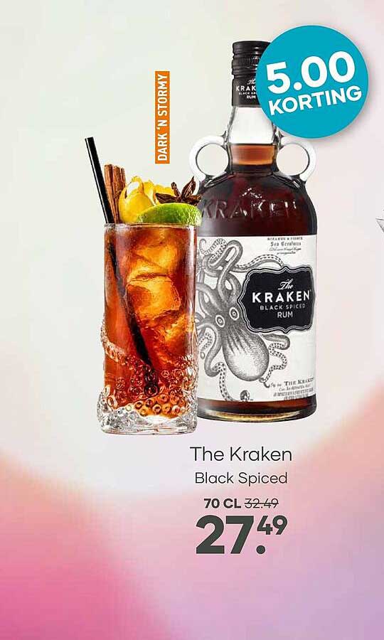 The Kraken Black Spiced