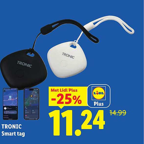 TRONIC Smart tag Met Lidl Plus -25%