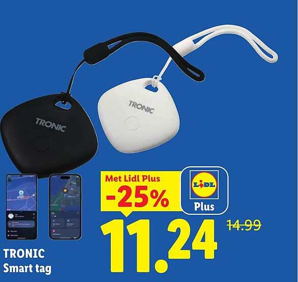 TRONIC Smart tag Met Lidl Plus -25%