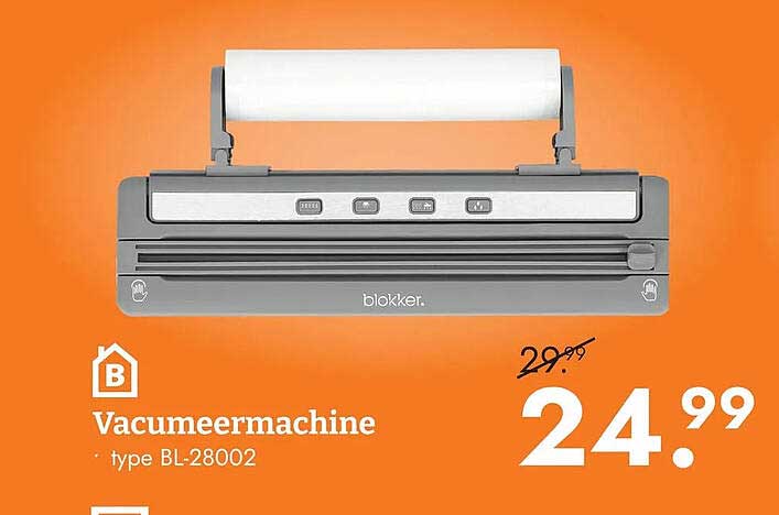Vacumeermachine type BL-28002