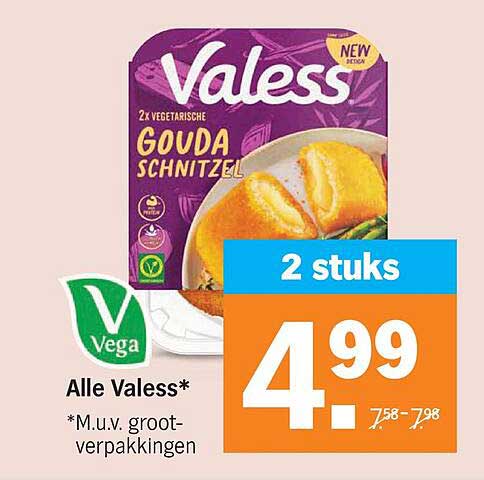 Valess Gouda schnitzel 2 stuks