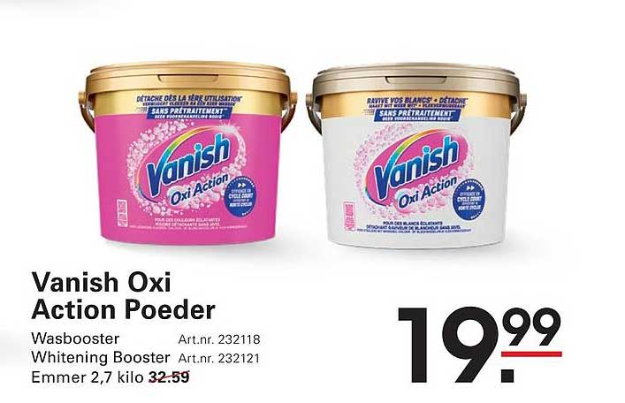 Vanish Oxi Action Poeder