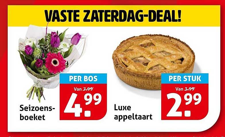 VASTE ZATERDAG-DEAL!