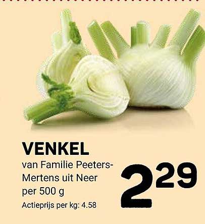 VENKEL van Familie Peeters-Mertens uit Neer per 500 g